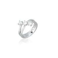 Anello Mabina Donna Ringe in Argento Cristallo